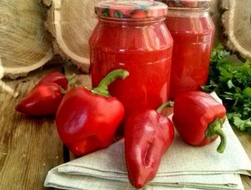 Лечо из перца и томатного сока.  Классический рецепт лечо из болгарского перца на зиму — пальчики оближешь!
