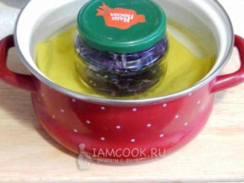 Простой и вкусный маринад для краснокочанной капусты на зиму 07