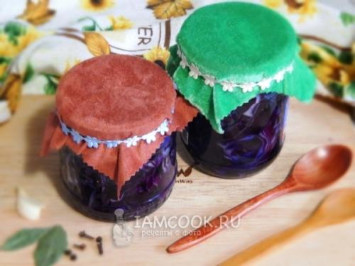 Простой и вкусный маринад для краснокочанной капусты на зиму 27