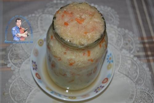 Квашеная капуста на 1 литровую банку. Вкусная квашеная капуста в банке. Рецепт наш семейный, проверенный годами
