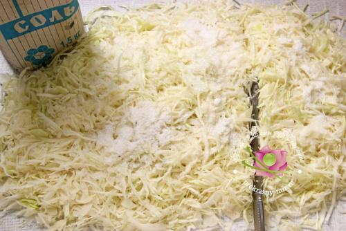 Квашеная капуста с сахаром и солью без воды. Квашеная капуста в собственном соку: рецепт с фото