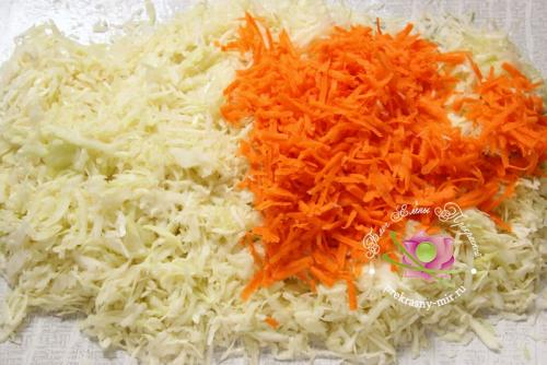 Квашеная капуста с сахаром и солью без воды. Квашеная капуста в собственном соку: рецепт с фото