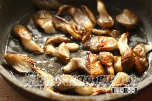 Маринованные вешенки хрустящие.