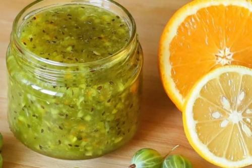 Что нужно для приготовления варенья из крыжовника с апельсином на зиму. Крыжовник с апельсином на зиму: 20 простых рецептов