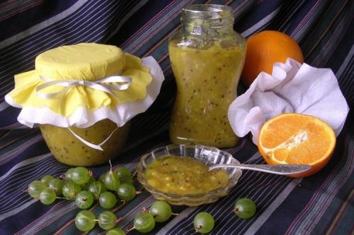 Что нужно для приготовления варенья из крыжовника с апельсином на зиму. Крыжовник с апельсином на зиму: 20 простых рецептов