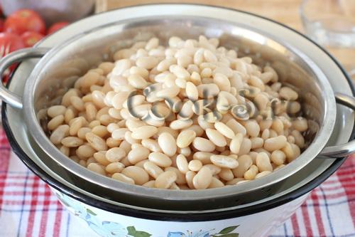 Борщевка из свеклы и моркови на зиму с фасолью. Пошаговый процесс приготовления 09 Борщевка из свеклы и моркови на зиму с фасолью. Пошаговый процесс приготовления 09
