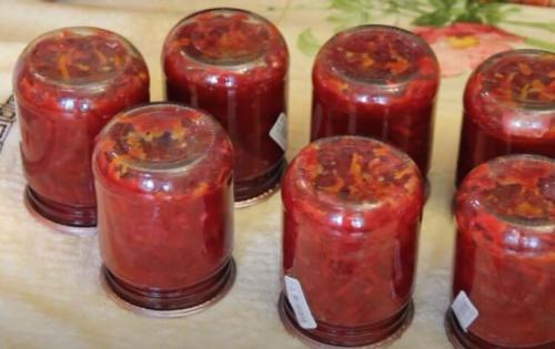 Заправка для борща с капустой и свеклой. Заправка для борща на зиму, рецепт очень вкусный с капустой 29 Заправка для борща с капустой и свеклой. Заправка для борща на зиму, рецепт очень вкусный с капустой 29