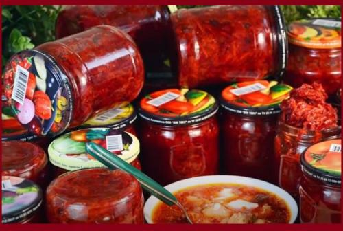 Простой борщ на зиму в банках с капустой и свеклой.. Простая борщевая заправка – зимой обрадуешься 28 Простой борщ на зиму в банках с капустой и свеклой.. Простая борщевая заправка – зимой обрадуешься 28