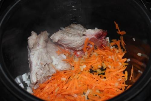 Борщ с готовой заправкой в мультиварке. Борщ в мультиварке