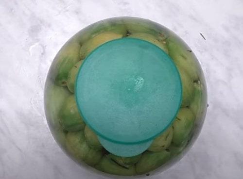 Квашеные зеленые помидоры кусочками. Квашеные зелёные помидоры на зиму — лучшие рецепты в банках, ведре