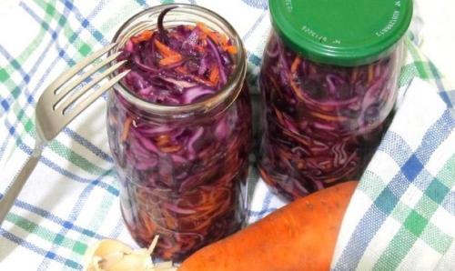 Маринованная краснокочанная капуста на зиму без стерилизации. Красная маринованная капуста на зиму — рецепты со стерилизацией и без