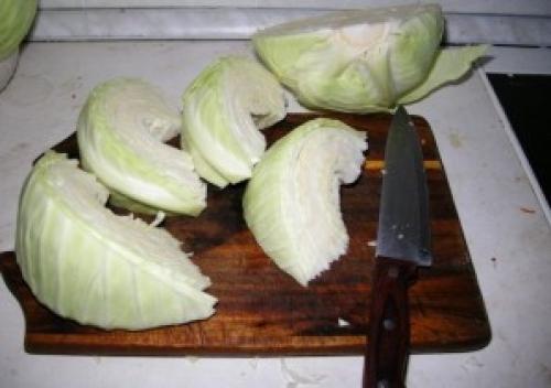 Маринованная красная капуста по-грузински. Капуста по-грузински