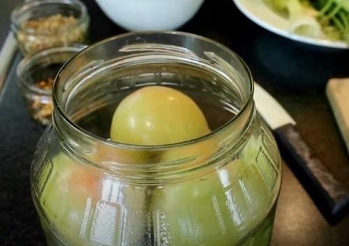 Зеленые помидоры по-грузински на зиму – лучшие рецепты