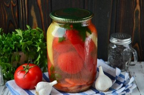 Помидоры по-грузински быстрого приготовления. Помидоры по-грузински на зиму — самые вкусные рецепты