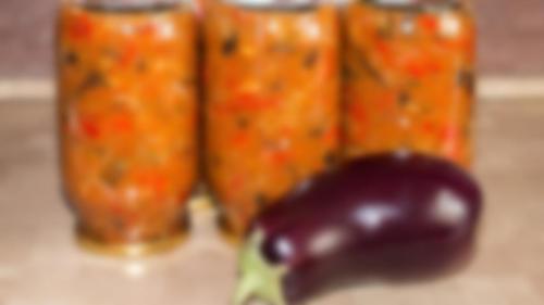 Лечо из перца и баклажанов на зиму. Лечо из баклажанов на зиму 21