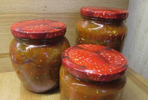 Лечо из баклажан помидор и перца на зиму. Лечо из перца, помидоров и баклажанов на зиму