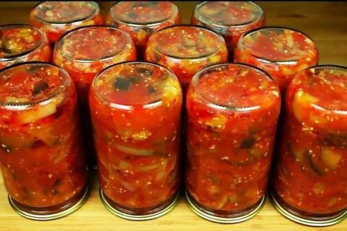 Лечо из печеных баклажан. Лучшие рецепты лечо из баклажанов «Пальчики оближешь» на зиму, со стерилизацией и без