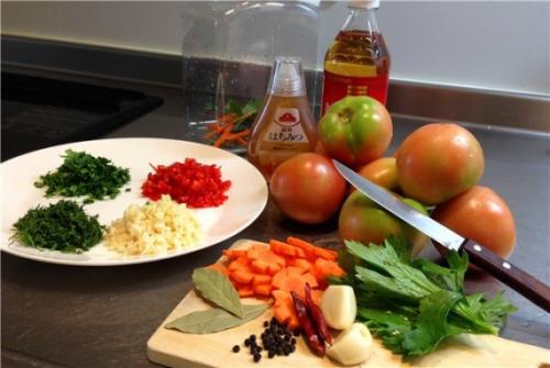 Как хранить фаршированные зеленые помидоры. Фаршированные зеленые помидоры на зиму