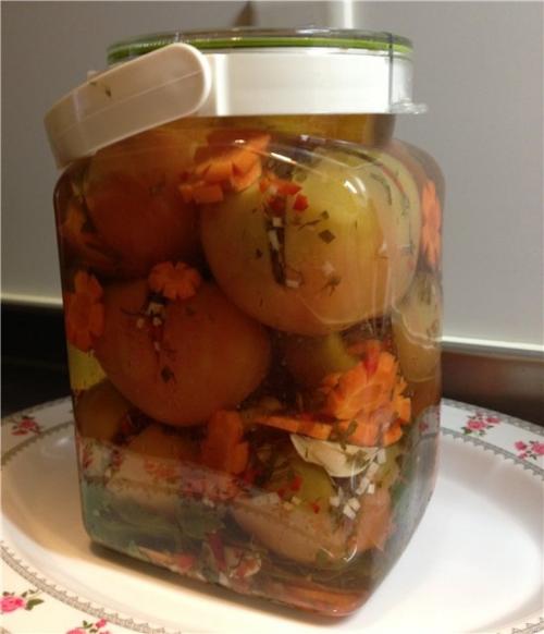 Как хранить фаршированные зеленые помидоры. Фаршированные зеленые помидоры на зиму