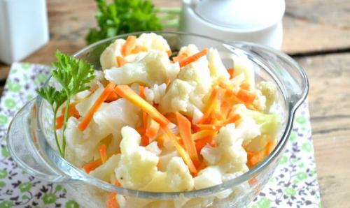 Соленая цветная капуста быстро. Маринованная цветная капуста — очень вкусно. Рецепты приготовления