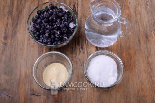 Густое желе-пятиминутка из черники: быстрый и вкусный десерт 07 Густое желе-пятиминутка из черники: быстрый и вкусный десерт 07