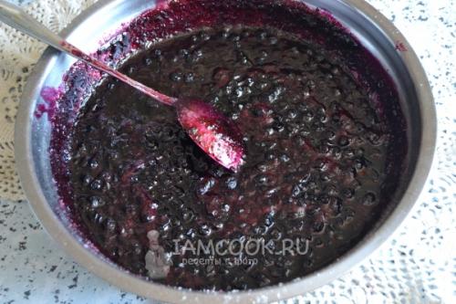 Простой рецепт черничного варенья с желатином 04 Простой рецепт черничного варенья с желатином 04