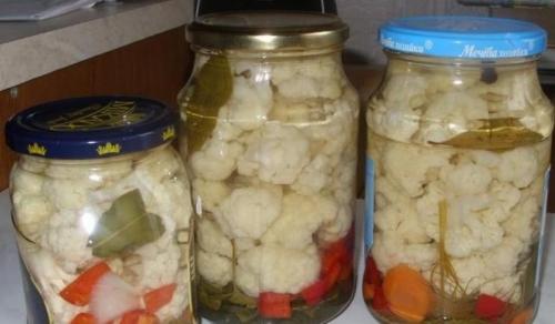 Очень вкусная маринованная цветная капуста на зиму. Маринованная цветная капуста на зиму — очень вкусная и хрустящая