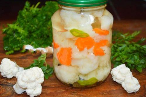 Цветная капуста маринованная хрустящая. Маринованная цветная капуста — очень вкусно. Рецепты приготовления