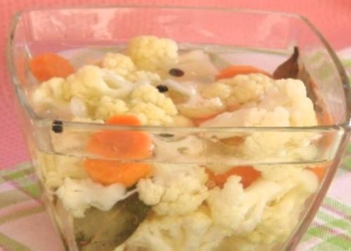 Цветная капуста маринованная хрустящая. Маринованная цветная капуста — очень вкусно. Рецепты приготовления