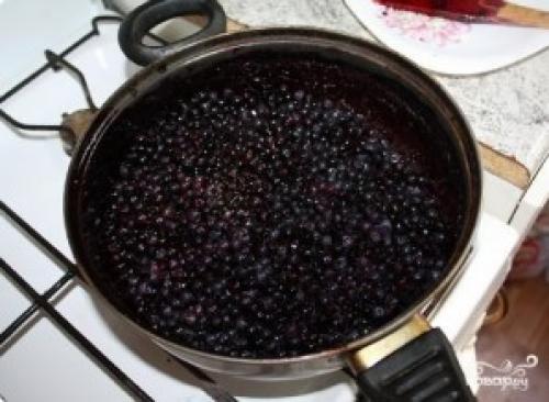 Сколько времени варить чернику для варенья. Варенье из черники