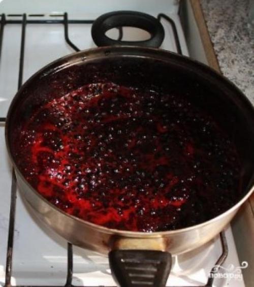 Сколько времени варить чернику для варенья. Варенье из черники
