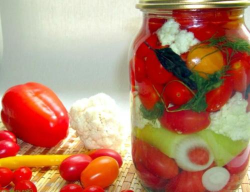 Ассорти солений рецепт. Овощное ассорти на зиму: 10 рецептов ассорти из овощей (самые вкусные рецепты на зиму)