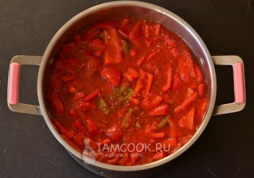 Простой рецепт лечо на зиму без масла и уксуса 06