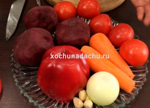 Борщевая заправка на зиму 4 кг свеклы. Борщевая заправка со свеклой, морковью в банках «Пальчики оближешь»