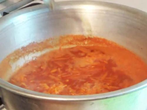 Лечо с томатной пастой, морковью и луком пошаговый рецепт. Лечо из болгарского перца с томатной пастой на зиму — 6 рецептов