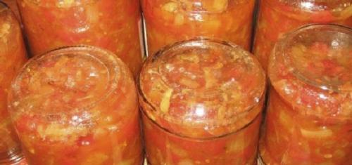 Лечо с томатным соком морковью и луком. Классическое лечо на зиму