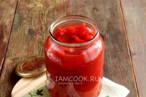 Лечо с томатным соком 06