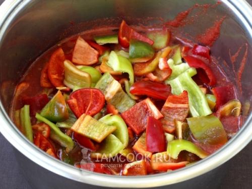 Лечо с томатным соком 21