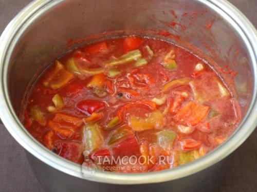 Лечо с томатным соком 22