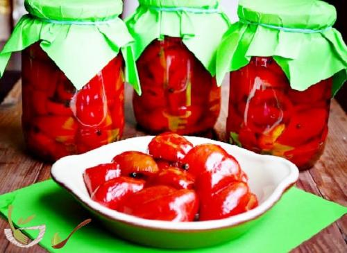 Перец в собственном соку. Болгарский Перец маринованный в собственном соку
