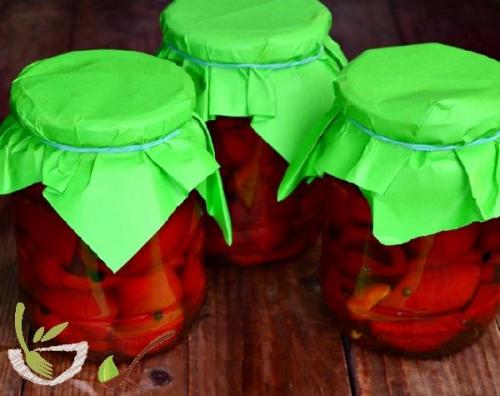 Перец в собственном соку. Болгарский Перец маринованный в собственном соку