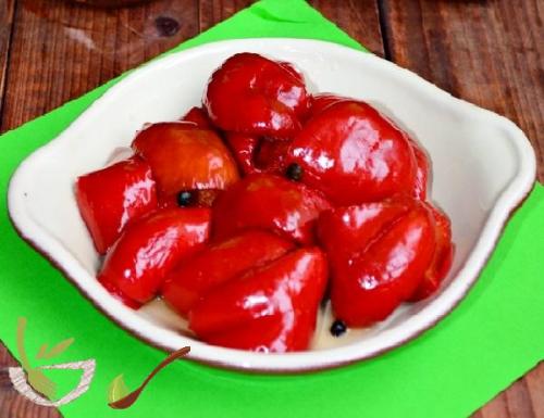 Перец в собственном соку. Болгарский Перец маринованный в собственном соку