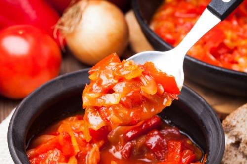 Лечо с томатным соком. 20 самых вкусных рецептов лечо