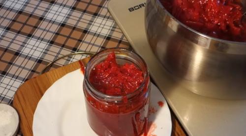 Борщевая заправка на зиму с капустой и томатной пастой. Заправка для борща на зиму в банках с томатной пастой