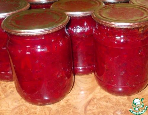 Борщевая заправка на зиму 3 кг свеклы. Заправка свекольная Летний борщ