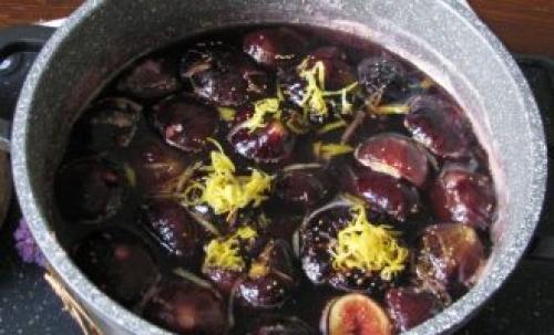 Варенье из инжира с лимоном через мясорубку. Варенье из инжира с лимоном