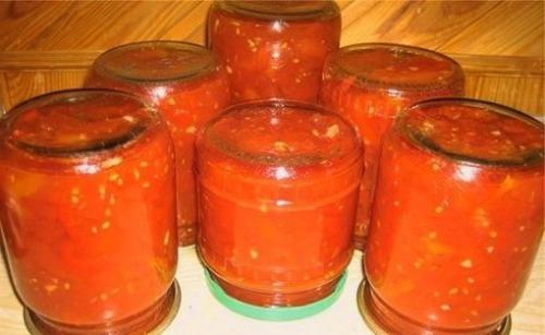 Лечо с томатным соком на зиму из болгарского перца без масла. Лечо на зиму без масла 09 Лечо с томатным соком на зиму из болгарского перца без масла. Лечо на зиму без масла 09