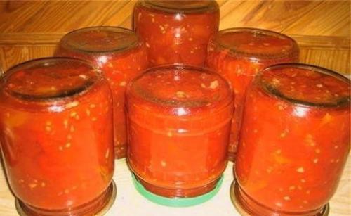 Лечо с томатным соком на зиму из болгарского перца без масла. Лечо на зиму без масла 12 Лечо с томатным соком на зиму из болгарского перца без масла. Лечо на зиму без масла 12