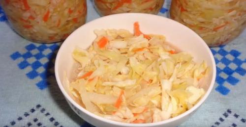 Капуста квашеная с уксусом и сахаром. Быстрая и вкусная капуста, маринованная горячим рассолом с уксусом