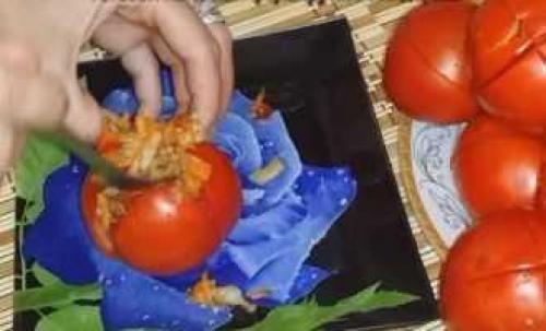 Вкусный и полезный рецепт: помидоры фаршированные овощами квашеными 22 Вкусный и полезный рецепт: помидоры фаршированные овощами квашеными 22